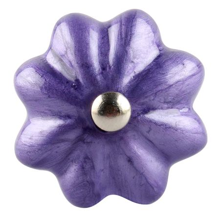Neon Purple Melon Ceramic Wine Stopper